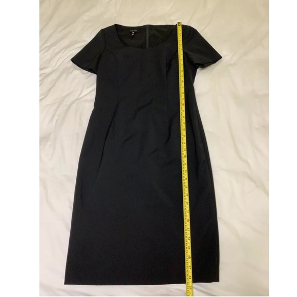 ESCADA Women’s Solid Black A Line Dress 36 - Picture 4 of 7
